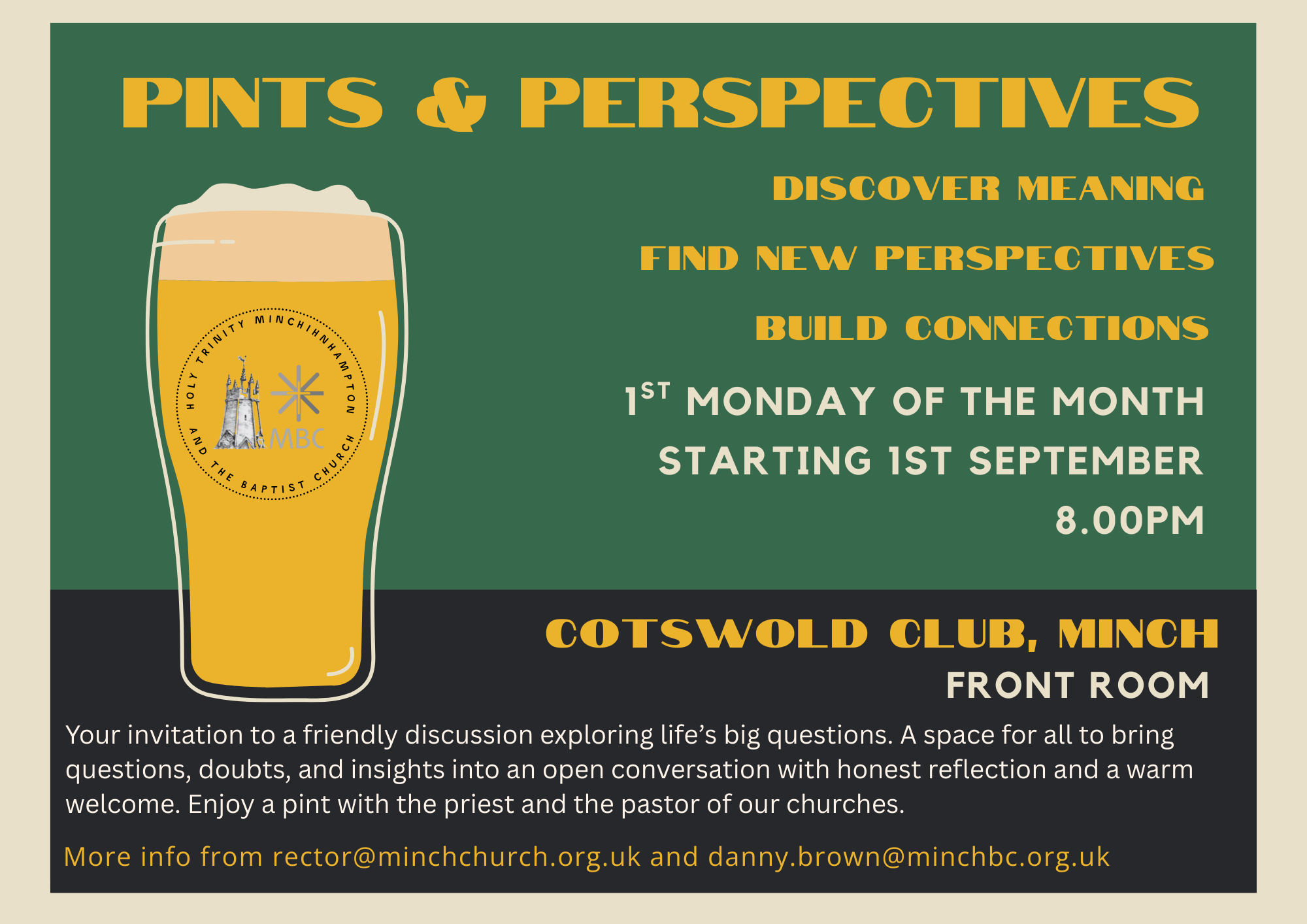 Pints and Perspectives
